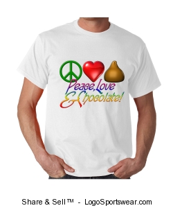 Peace, Love, and Chocolate Design Zoom